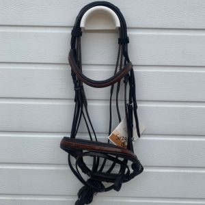 Caldene X- Full Patent Crocodile Flash Bridle with Reins (A0004)