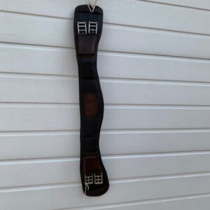 ALBION 28" BROWN LEATHER DRESSAGE GIRTH (A0039)
