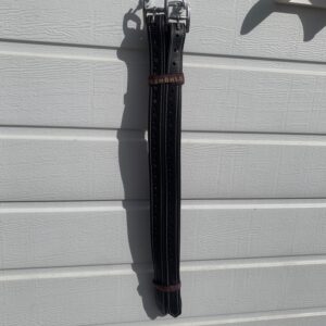 SCHOCKEMOHLE SPORT 62" BROWN STIRRUP LEATHERS (A0117)