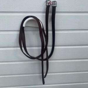 EMPORIO 57" BROWN LEATHER STIRRUP LEATHERS (A0045)