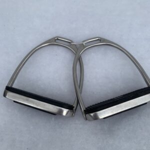 KIEFFER 4.75" STIRRUPS WITH FLEXIBLE TREADS (A0146)