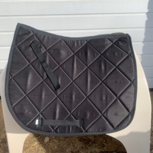 FULL BLACK DRESSAGE SADDLE PAD (A0208)