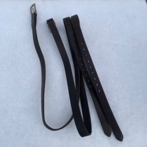 HARRY DABBS JAGUAR 50″ BROWN LEATHER STIRRUP LEATHERS (A0229)